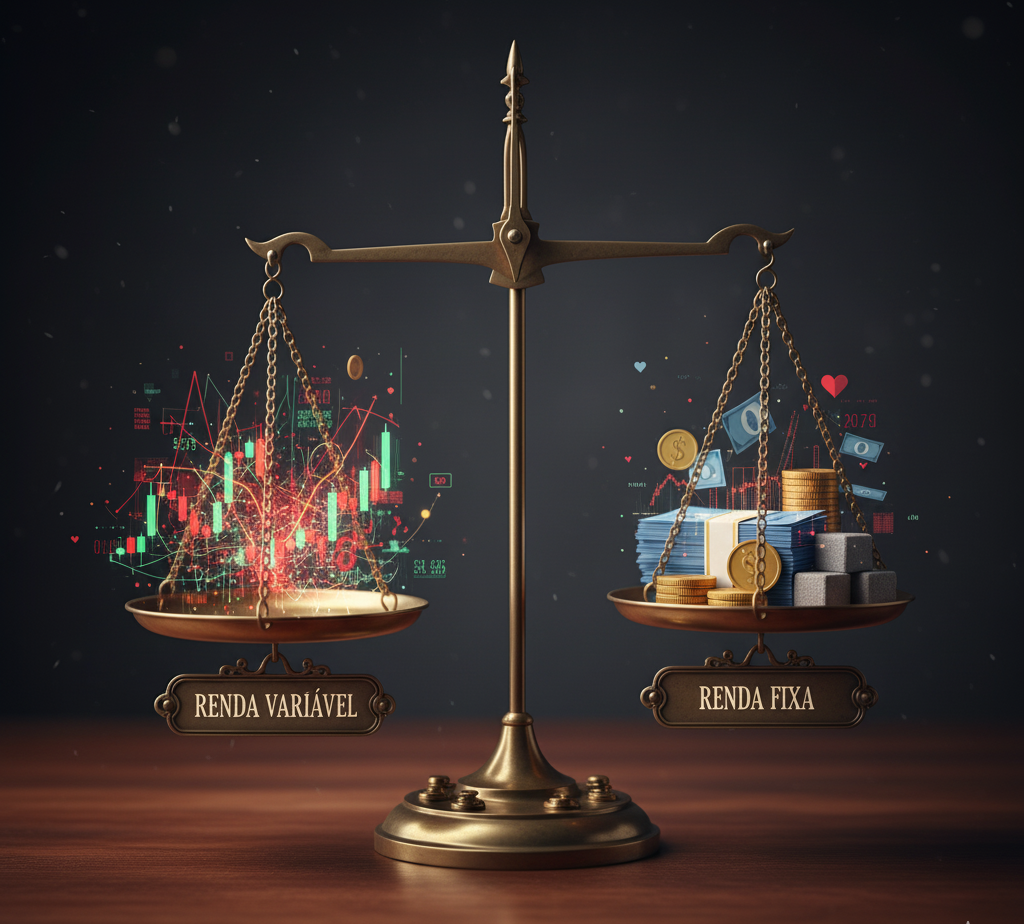 A Porcentagem Mágica: Como Decidi Quanto do Meu Capital Fica na Renda Fixa (e Por Que Isso Vai te Ajudar a Dormir Melhor)