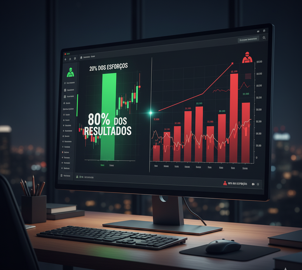 Como a Lei de Pareto Revolucionou Minha Psicologia no Trading