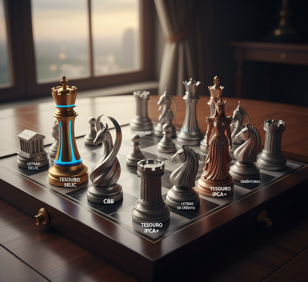Renda Fixa Não é Só Comprar e Esquecer: Os 3 Movimentos de Xadrez Que Uso Para Me Proteger